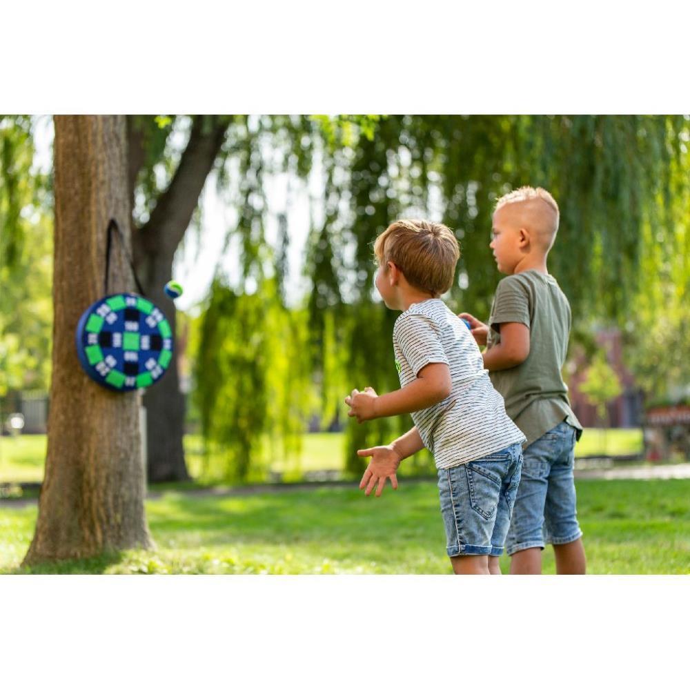 TENDYCOCO 1 Jeu Sucker Ball Balle Cible Collante Jeu De Pagaie Attraper des  Jeux De Pelouse Attraper Un Jouet Collant Jouet De Pagaie Auto-adhésif