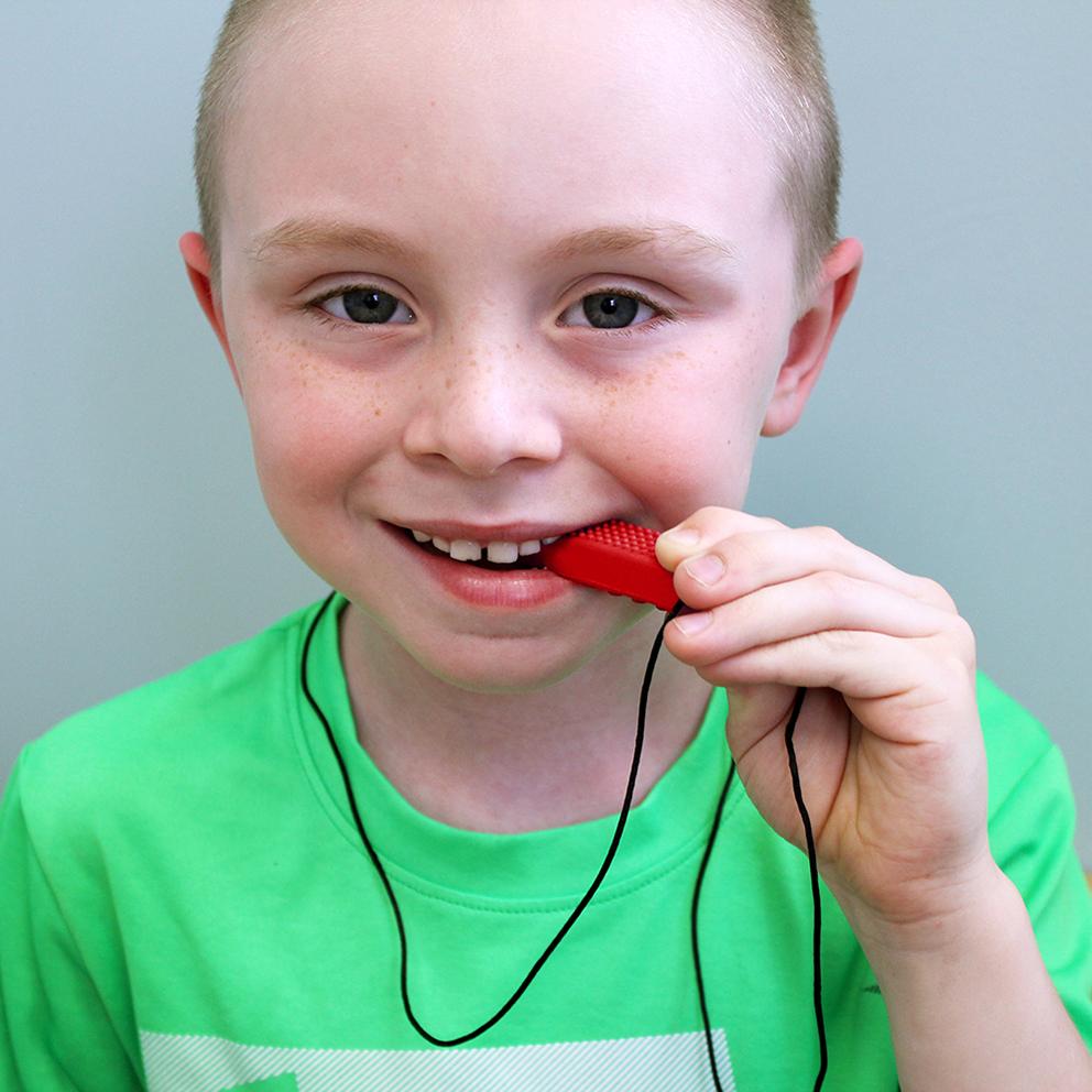 Collier À Mâcher Pour Garçons Et Filles – Pendentif À Croquer En Biscuit En  Silicone Pour La