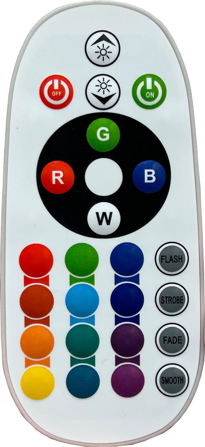 veilleuse rechargeable couleurs changeantes avec télécommande-27 CM