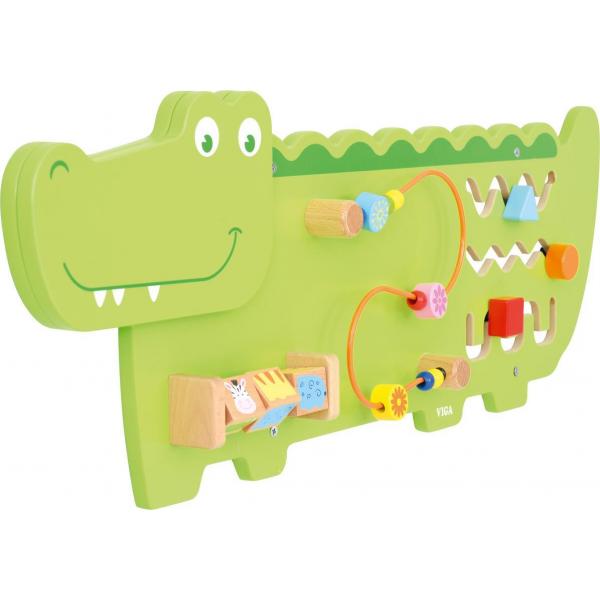 Panneau d'activités - crocodile