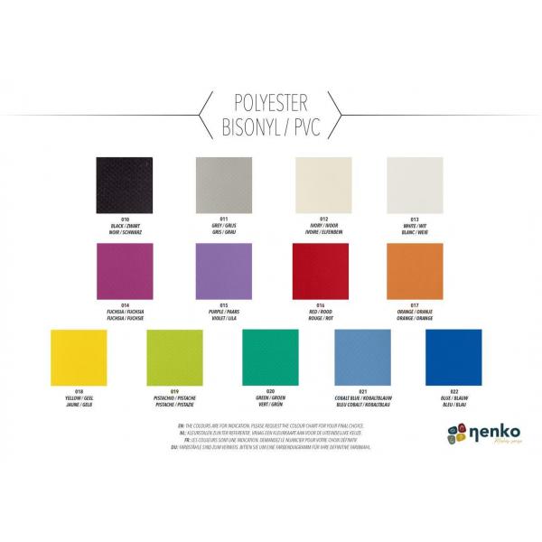 Cylindre - polyester pvc 20 x 60 cm