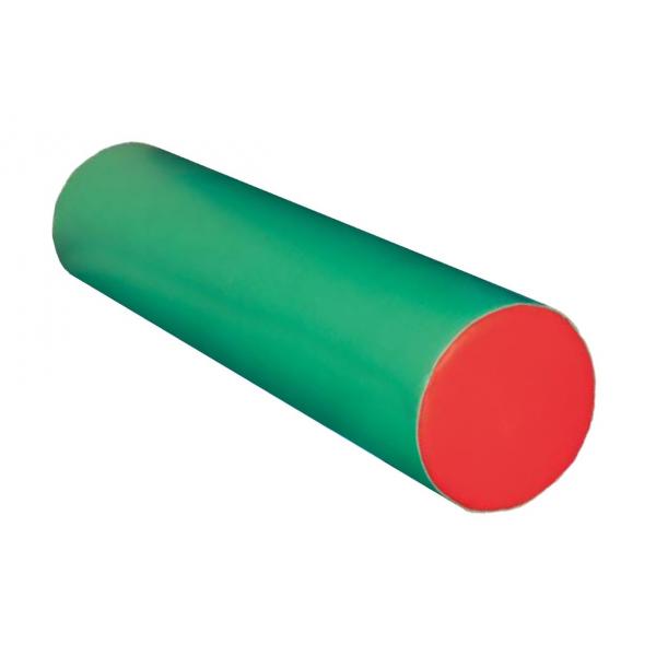 Cylindre polyester pvc 30 x 120 cm vert/rouge