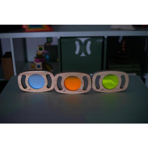 Easy Hold - Cadres en bois phosphorescents (glow in the dark)