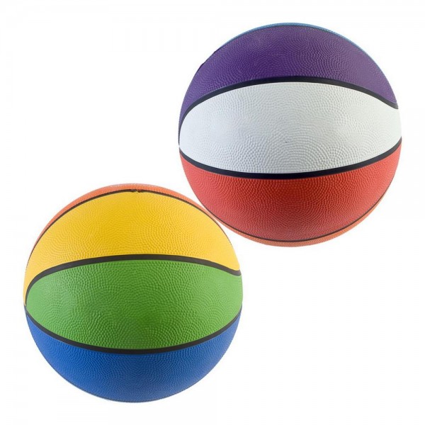 Ballon de basket multicolore