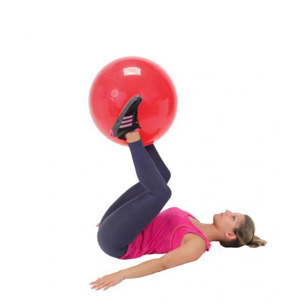 Gymnic - Ballon de réeducation 55 cm rouge