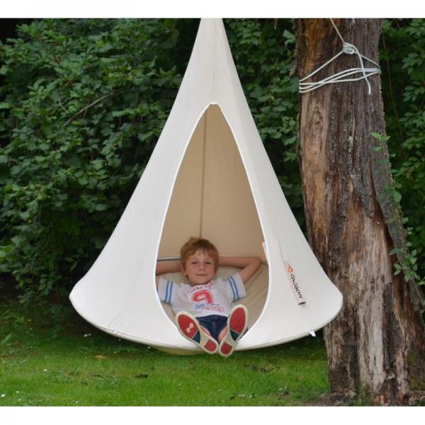 Hamac Cacoon enfant - blanc naturel