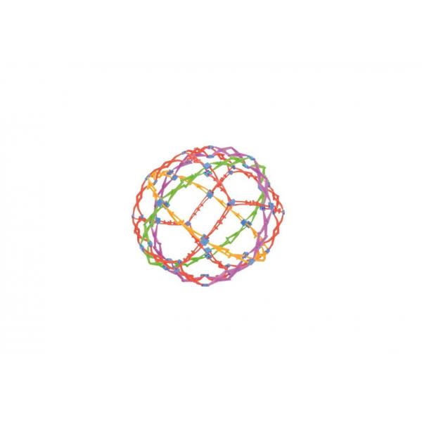 Sphère d'Hoberman - Arc-en-ciel vif 15-30 cm