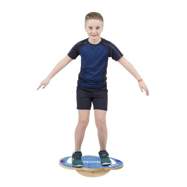 Planche d’équilibre en bois pour enfants