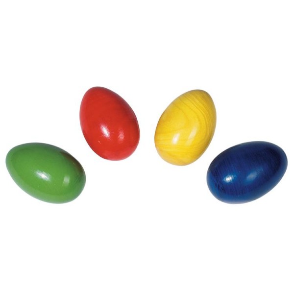 Vous souhaitez acheter Oeuf maracas en bois lot de 3? Nenko