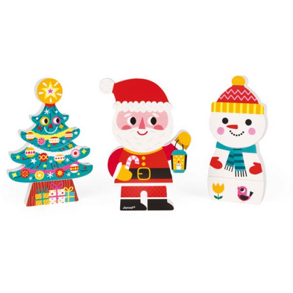 Janod - Figurines de Noël magnétiques