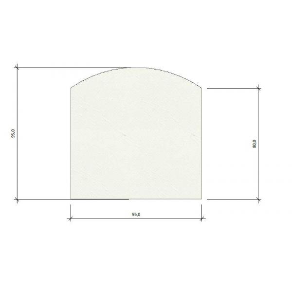 Petit module matelas à eau d’angle - 910 Canvas White