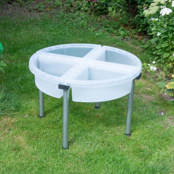 Quadrant - table de découverte sensorielle avec support – transparent
