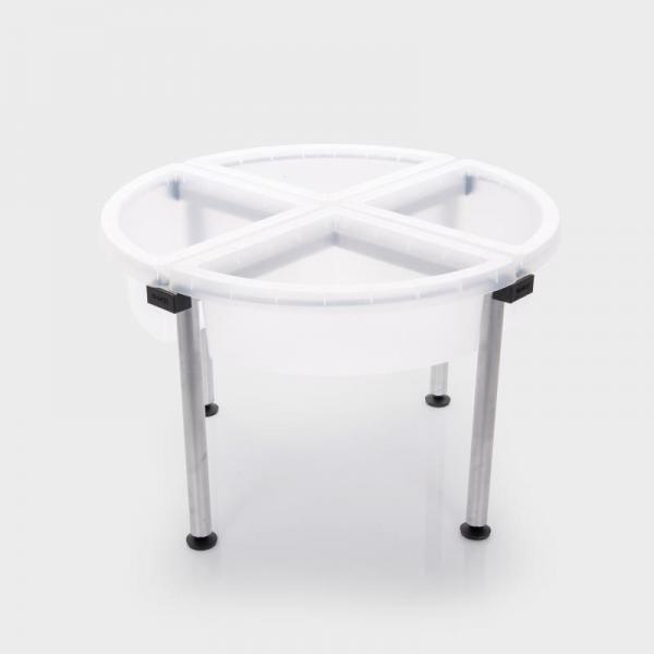 Quadrant - table de découverte sensorielle avec support – transparent