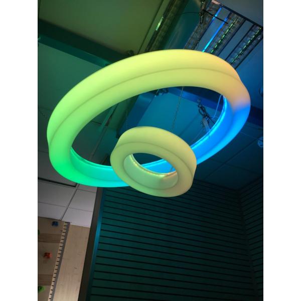 Anneau de plafond LED avec changement de couleur - grand