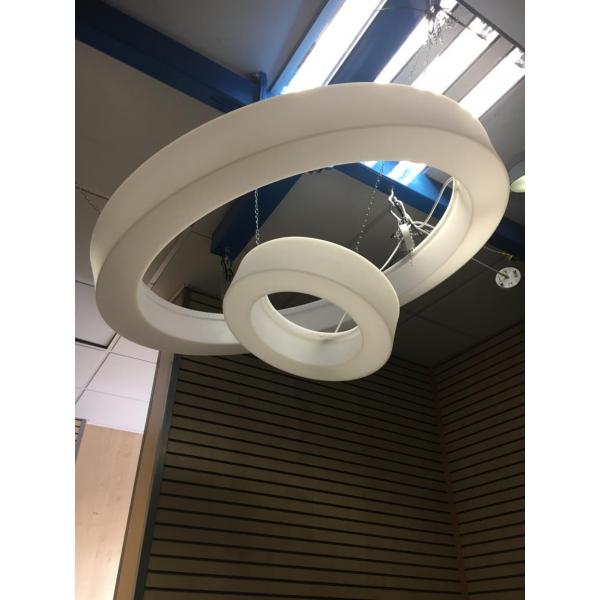 Anneau de plafond LED avec changement de couleur - grand