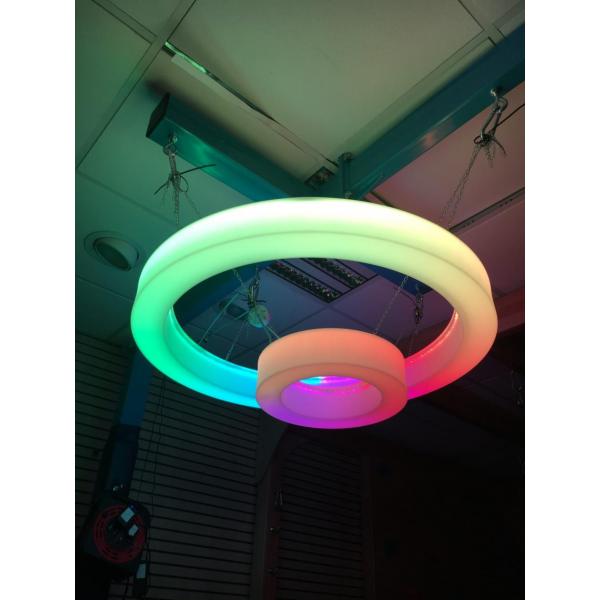 Anneau de plafond LED avec changement de couleur - grand