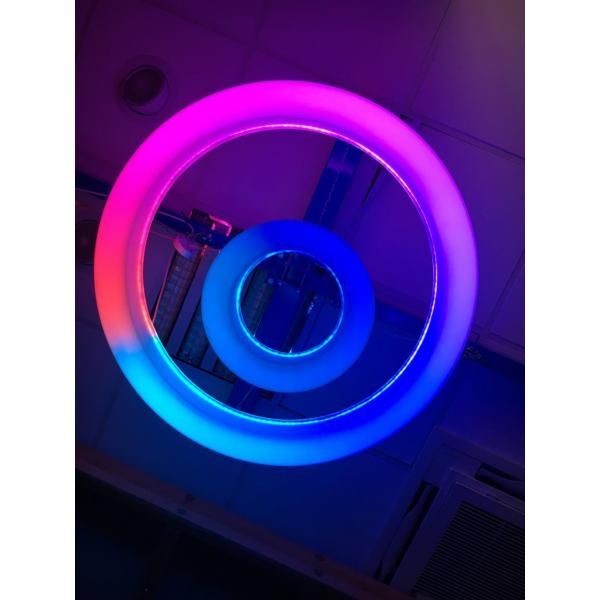 Anneau de plafond LED avec changement de couleur - moyen