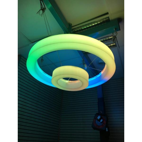 Anneau de plafond LED avec changement de couleur - moyen