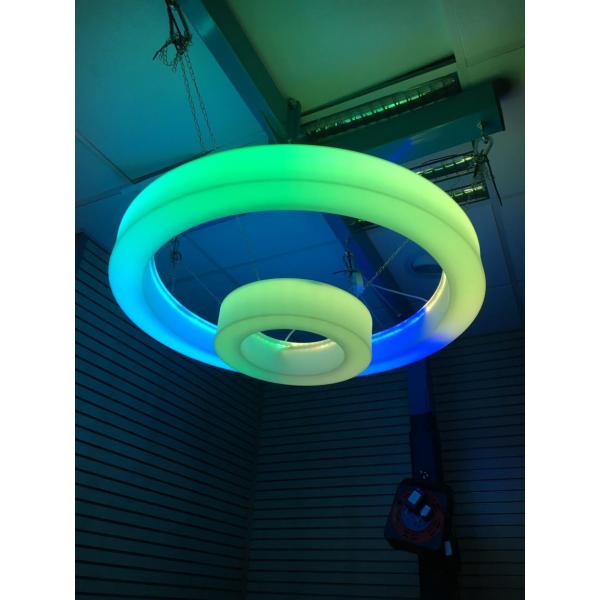 Anneau de plafond LED avec changement de couleur - moyen