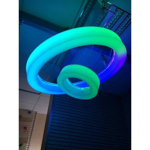 Anneau de plafond LED avec changement de couleur - moyen