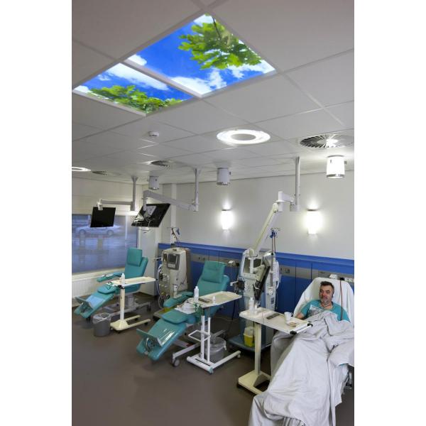 Panneaux de plafond LED 60 x 60 cm - set de 4