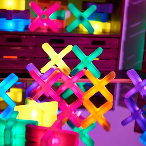 Petites croix colorées lumineuses - petit
