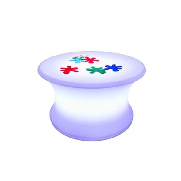 Table de découverte lumineuse