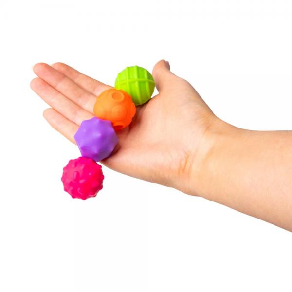 Balles magnétiques texturées