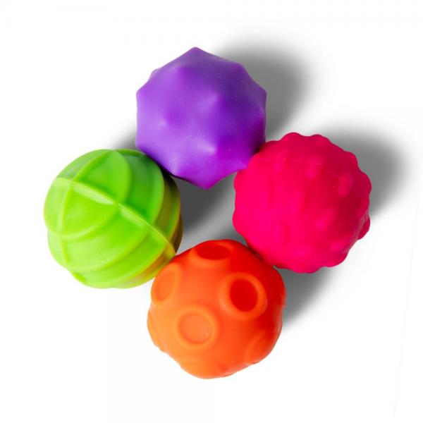 Balles magnétiques texturées