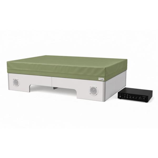 Matelas à eau musical 160 x 200 x 46 avec enceintes intégrées