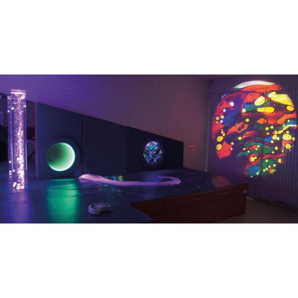 Nenko Interactive - Fibres optiques en plastique 100x2m avec Source lumineuse et Contacteur