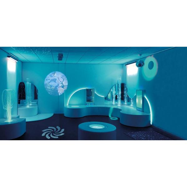Nenko Interactive - Fibres optiques en plastique 100x2m avec Source lumineuse et Contacteur
