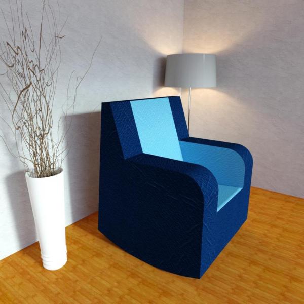 Nenko Fauteuil à bascule droite - PVC