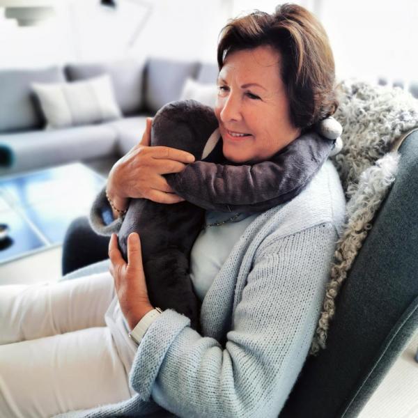 Oliz peluche lestée Bent (4,5 kg)