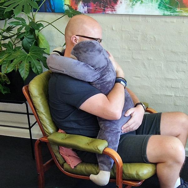 Oliz peluche lestée Bent (6,5 kg)