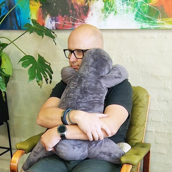 Oliz peluche lestée Bent (6,5 kg)