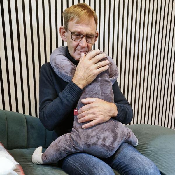 Oliz peluche lestée Bent (6,5 kg)