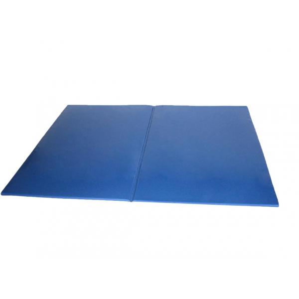 Tapis de sol pliable 200 x 150 x 2 cm - Bleu