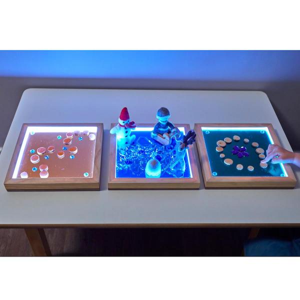 Miroirs portables lumineux