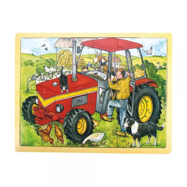 Puzzle tracteur