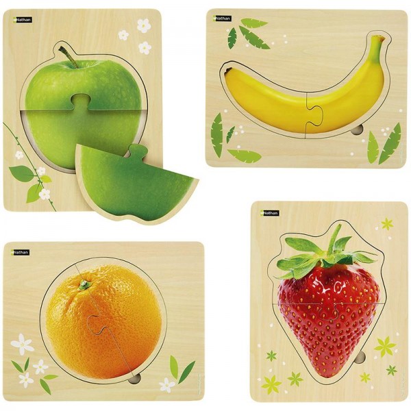 Lot de puzzles - fruit