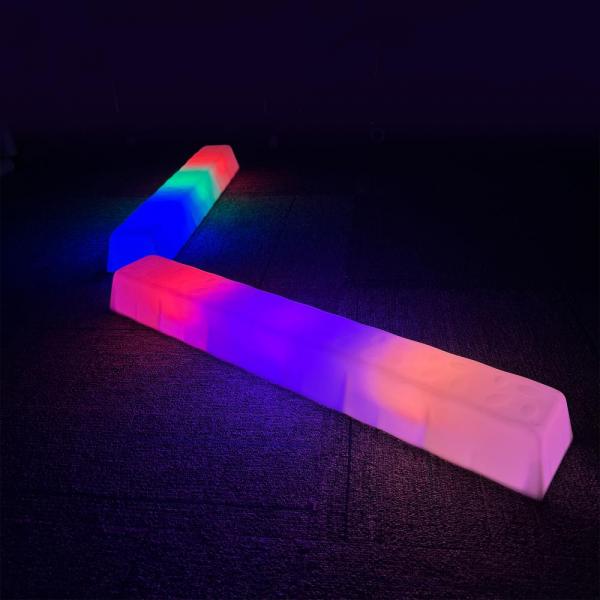 Barre d'équilibre lumineuse ronde avec LED
