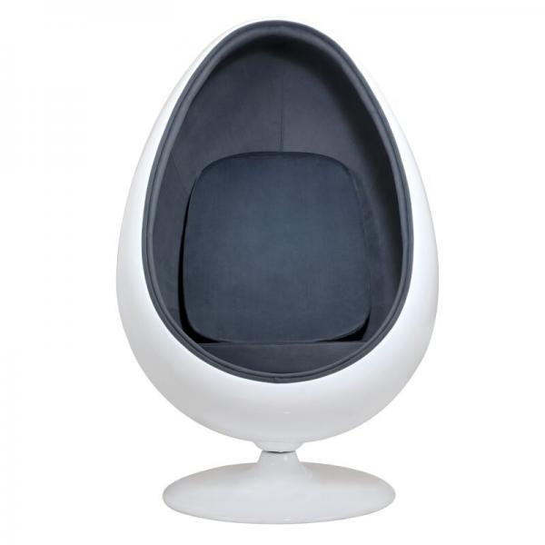 Chaise sensorielle POD en forme d'œuf - couleur gris