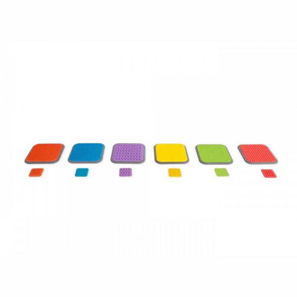 Dalles tactiles - lot de 12