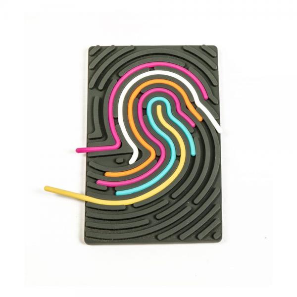 Tableau d’activités sensoriel en silicone - rectangle