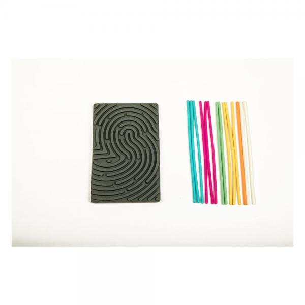 Tableau d’activités sensoriel en silicone - rectangle