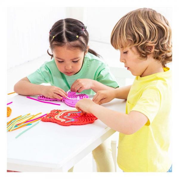 Tableau d’activités sensoriel en silicone - papillon