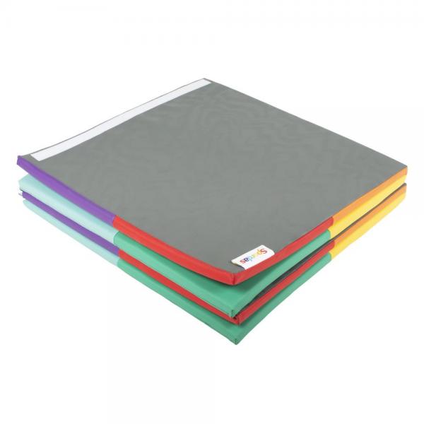 Softplay - tapis de jeu pliable au doux thème patchwork