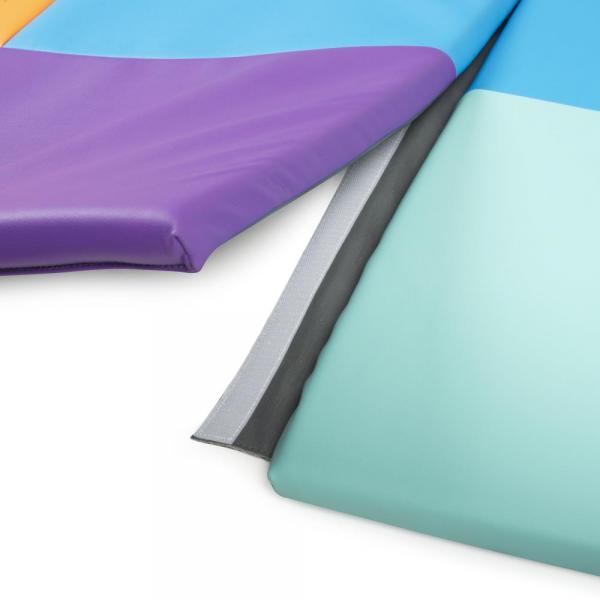 Softplay - tapis de jeu pliable au doux thème patchwork