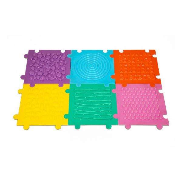 Sol en puzzle tactile